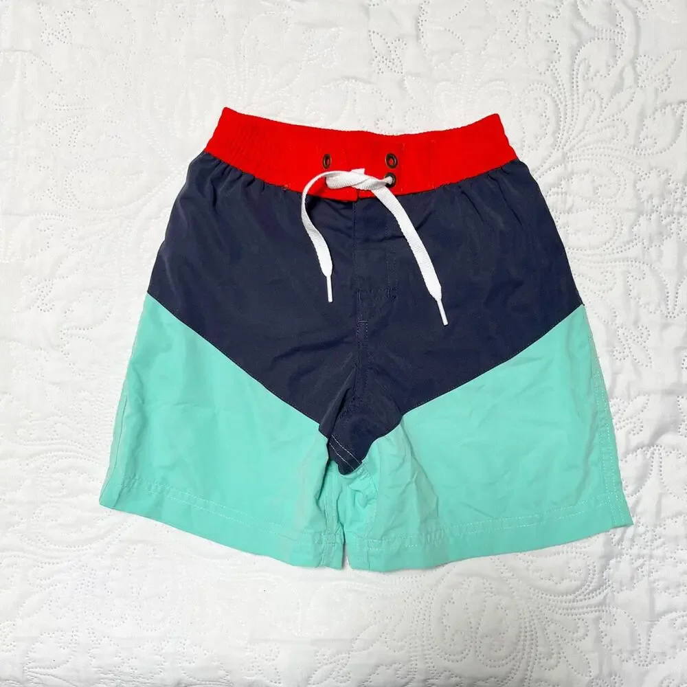 Hanna Andersson Sunblock Swim Trunks Size 5